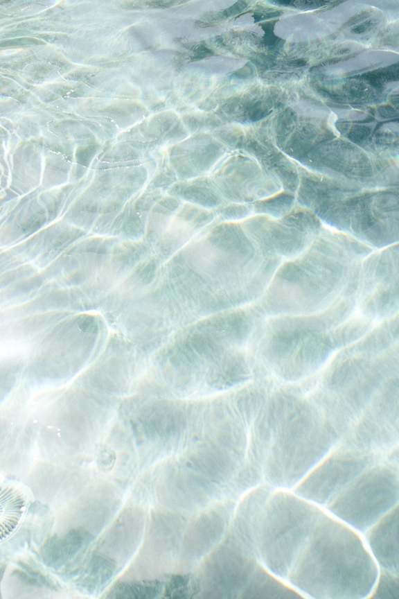 ripples in the shallow water of the ocean