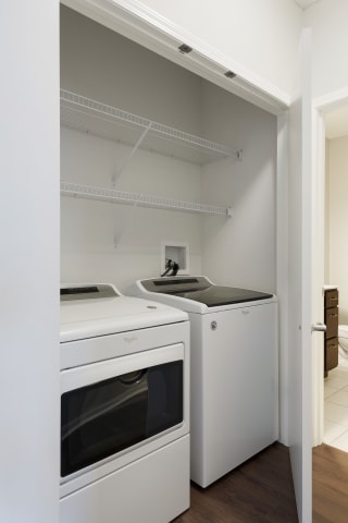 Washer/Dryer And Storage Space at Waterstone Place, Minnetonka, MN, 55305