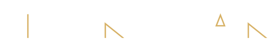 a row of gold lines on a white background