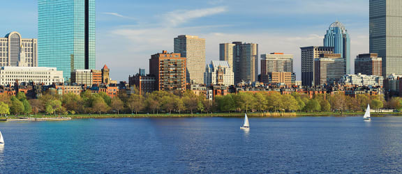 Beautiful Boston Skyline at 735 Truman, Massachusetts, 02136
