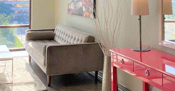 Stylish Social Lobbies at Studio One Apartments, Michigan