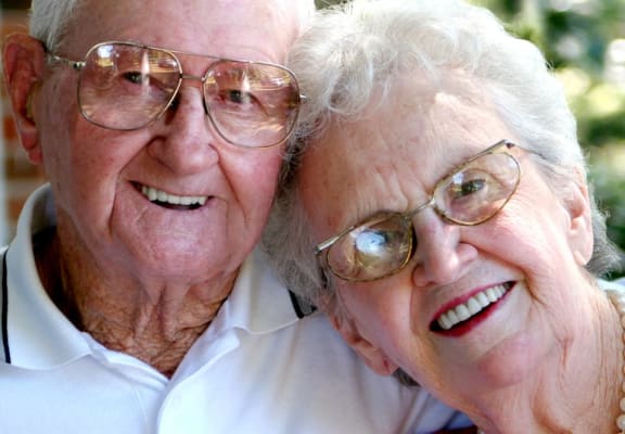 Happy Elderly Couple at Spring Arbor Senior Living, Spring Arbor of Fredericksburg, Fredericksburg