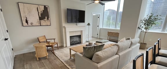 Full interior at Residences at 55, Cleveland, OH