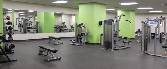 Fitness Center Access at Residences at Halle, Cleveland, OH, 44113