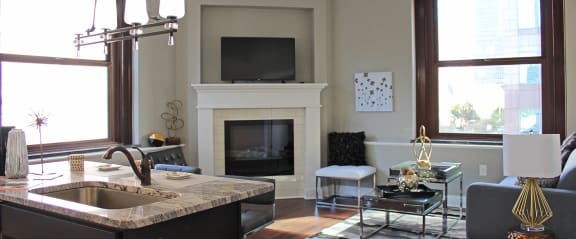 Hard Surface Flooring in All Suites at Residences at Leader, Cleveland, OH
