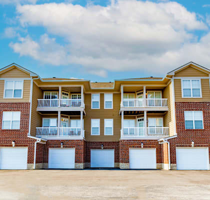 our apartments offer a parking lot in front of the building