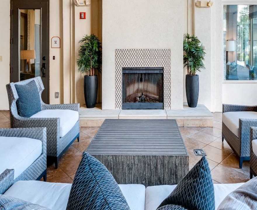 Lobby at Two Addison Place (1 of 5)