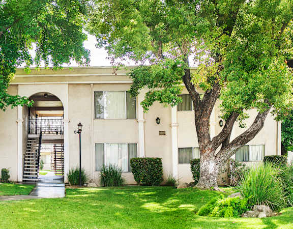 Front of Apartment Home Building