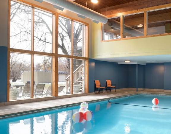 Indoor Pool at Beach South at the Lake, Robbinsdale, Minnesota