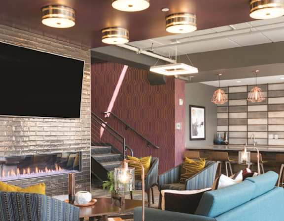 ARTFULLY DESIGNED COMMUNITY SPACES at Galante at Parkside Apartments