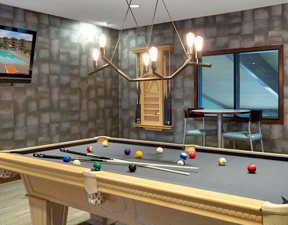 Billiards Table at Willow Creek, Plymouth, MN