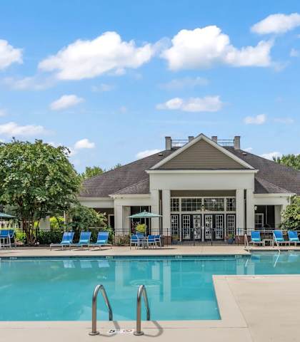 take a dip in the resort style pool at Fortress Grove, Murfreesboro, TN