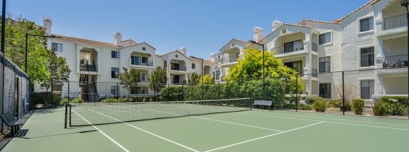 Tennis Courts at Mission Pointe by Windsor, Sunnyvale, California
