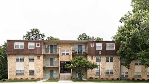 Front exterior at Village of Pine Run Apartments & Townhomes*, Baltimore, MD