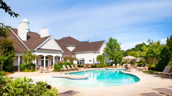 The ledges pool and clubhouse with gym 