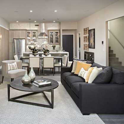Modern Living Room at Novella Arcadia, Phoenix Arizona