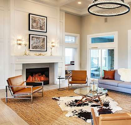 Resident Clubhouse at Stone Cliff Apartments