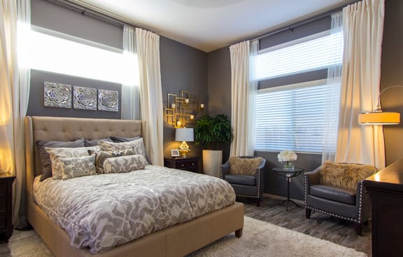Bedroom at Sabino Vista Apartments in Tucson AZ