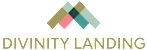 A logo with the words  at Divinity Landing Apartments, Macedonia, 44056