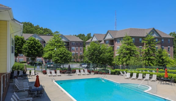 Pool View  at The Residences at Brookside Commons, Owings Mills, MD, 21117