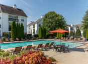Thumbnail 4 of 14 - Swift Creek Commons Apartments - Poolside sundeck
