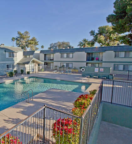 our apartments have a swimming pool at our apartments