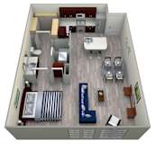 3A2 Floor Plan at The Landmark, New Braunfels
