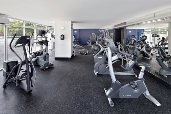 Fitness Center With Updated Equipment at 1200 Lakeshore, Oakland, CA