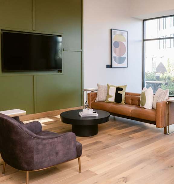 Modern Living Area at Anthem House, Alabama