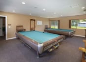 Thumbnail 10 of 33 - Far View of community clubhouse pool tables