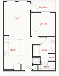 A1 Floor Plan The Rise