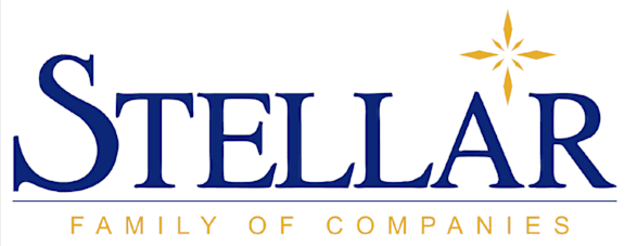 The image is a logo of a company named Stellar.