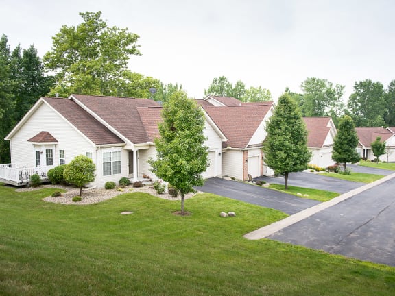 View of Waterview Townhouse Apartment neighborhood