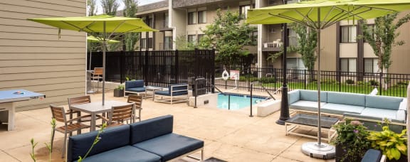 Outdoor Patio at The Tarnhill, Bloomington