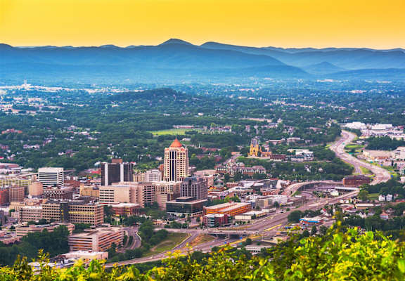 Aerial View OF Community At The Bridges, Roanoke, 24016