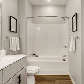 Bathroom with Washer/Dryer