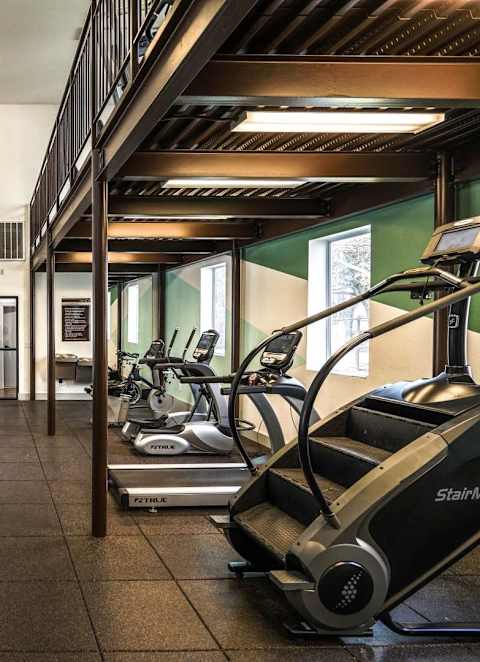 Gym Area at Twenty 15 Apartments, Austin, Texas