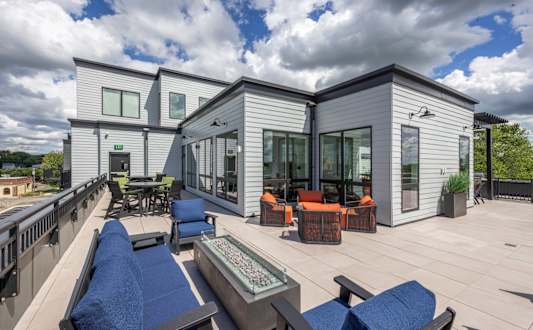 Rooftop Sky Lounge at Wilford Apartments, Minnesota