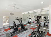 Thumbnail 7 of 17 - the gym is equipped with treadmills and ellipticals