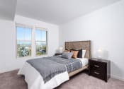 Thumbnail 23 of 50 - Bedrooms feature plush carpeting and horizontal blinds