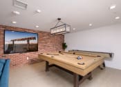 Thumbnail 29 of 50 - Gaming options include pool table and shuffleboard table