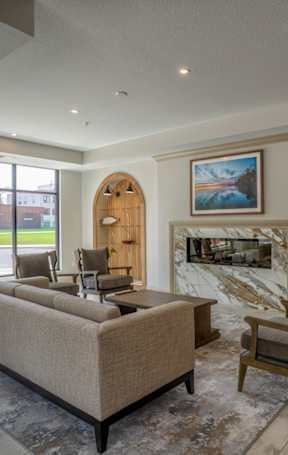 Luxury Living Room at Wilford Apartments, Waconia, MN