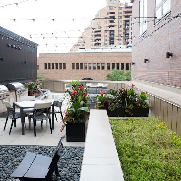 Rooftop Patio at The M on Hennepin, Minnesota