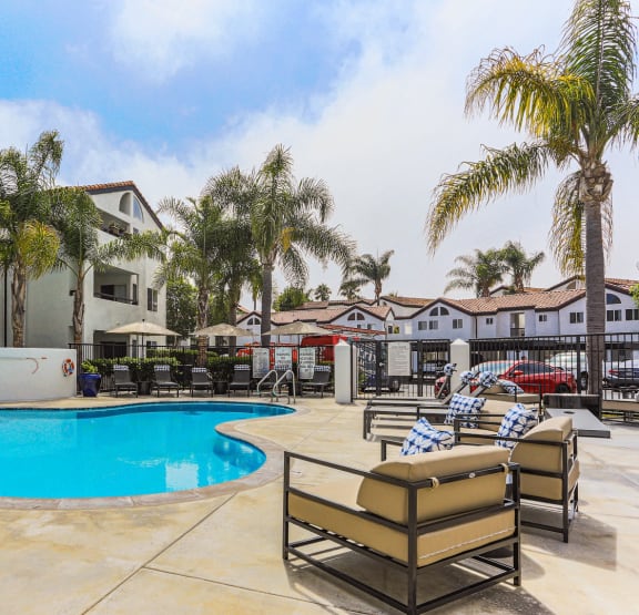 Newport Palms Clubhouse Exterior and Pool