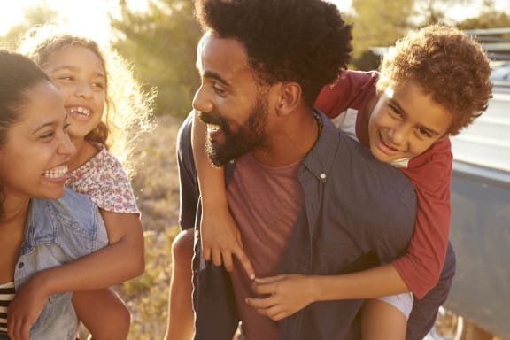 Diverse Family at Orville Commons, Woodbury
