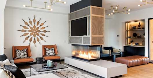 Community Clubroom at The Mason, St. Paul, MN