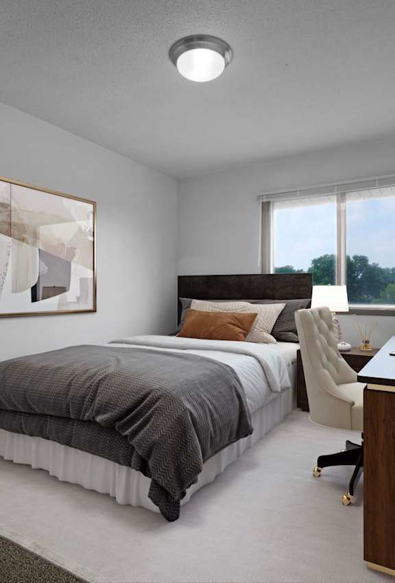 Master Bedroom at Brooklyn Crossing Apartments, Brooklyn Center, 55430