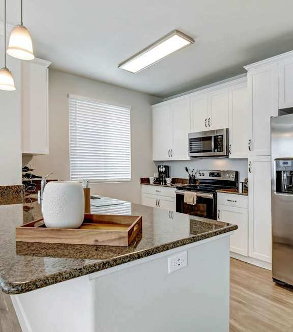 Stylish Kitchen at Apex Mission Valley, San Diego, CA, 92108