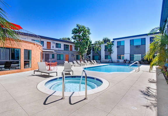 our apartments offer a swimming pool