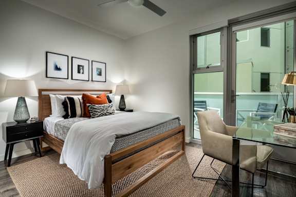 Master Bedroom at Chelsea Santa Monica, Santa Monica, CA 90411